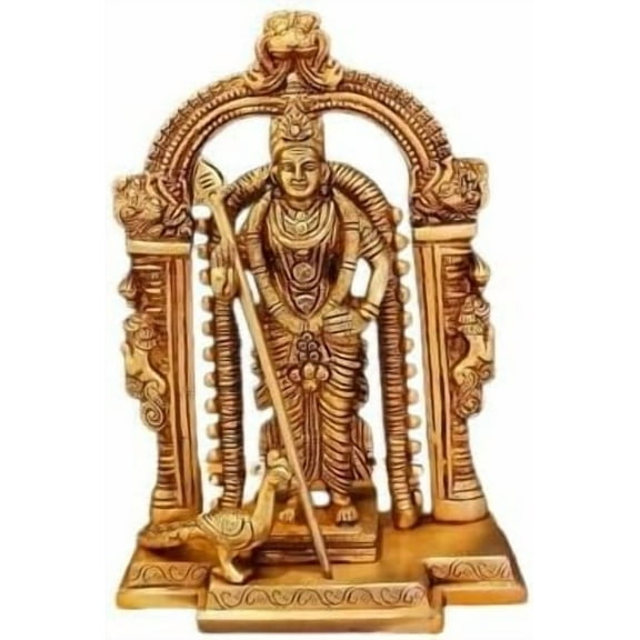 brass lord murugan statue for temple/ home / office/ gift item