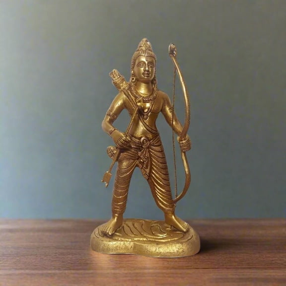 brass lord rama statue for office/home/temple