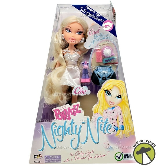 Bratz Nighty Nite Cloe Doll MGA Entertainment