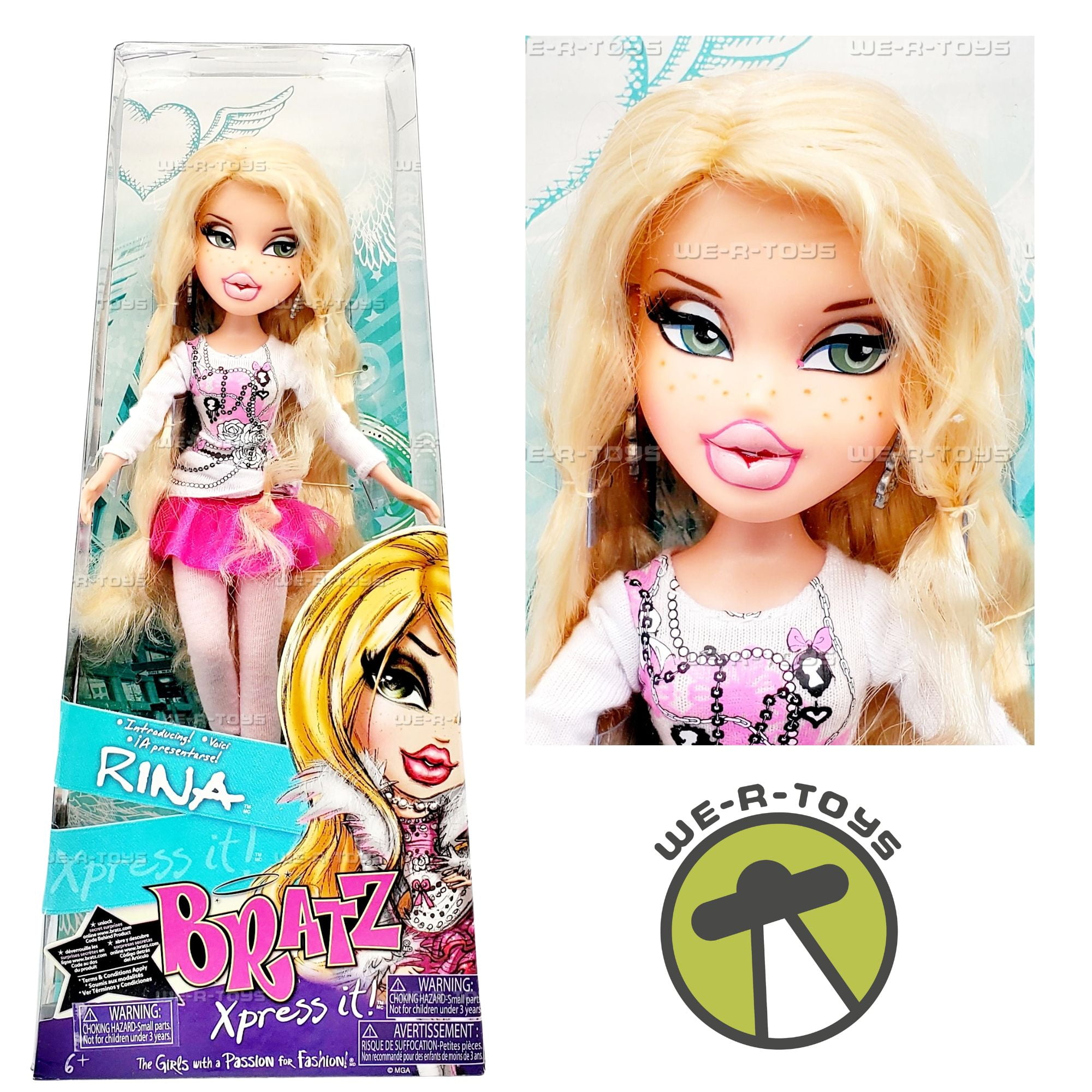 Bratz Xpress It Rina Doll MGA Entertainment 502456 - Walmart.com