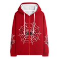 thumbnail image 1 of bravefron Boys Girls Print Hooded Zip Sweatshirt Cozy Jacket Long Sleeve Top for Fall Unisex Kids, 1 of 5