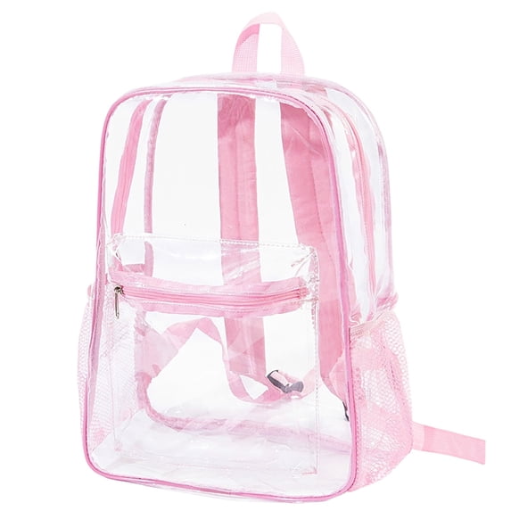bravefron Clear Backpack Large Capacity Transparent Shoulder Bag Outdoor Travel School Bag