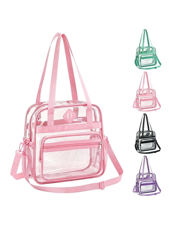 Clear Sling Bag Transparent Crossbody Bag Lightweight Concert Sports Event Travel Casual Daypack Sling Bag