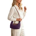 thumbnail image 1 of bravefron Compact Tote Crossbody Bag, Lightweight Textured Finish Handbag, Everyday Shoulder Satchel for Work Travel, 1 of 4