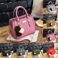 thumbnail image 1 of bravefron Leather Crossbody Bag Adjustable Strap Large Capacity Handbag Fashion Womens Bag Zipper Pocket Convertible Shoulder Handheld Bag, 1 of 5