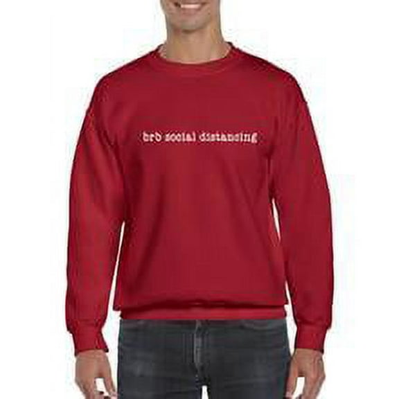 brb social distancing Unisex Crewneck Sweatshirt