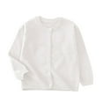 thumbnail image 1 of breaise Baby Boys Girls Button-Down Cardigan Toddler Cotton Knit Sweater Round Neck Long Sleeve Sweater, 1 of 6