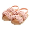 thumbnail image 1 of breaise Baby Girls Boys Sandals Infant Summer Beach Shoes Anti Slip Rubber Sole Outdoor First Walking Crib Shoes, 1 of 5
