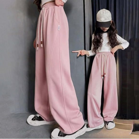 breaise Baggy Sweatpants for Girl Boys Y2K Casual Cargo Joggers Pants 2025 Summer Lounge Sweat Pants for Teen Boys Girls