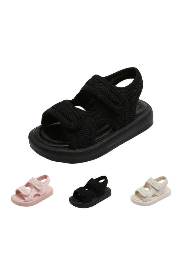 Boys Summer Slide Sandals kids Lightweight Walking Shoes Open Toe Outdoor Beach Sandals
