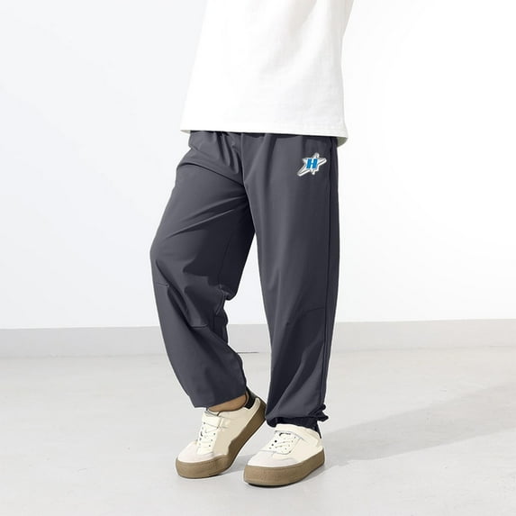 breaise Boys Track Pants Quick Dry Lightweight Joggers Athletic Running Pants Summer Casual Sweatpants 5-13Y