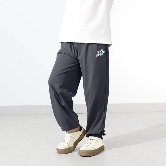 breaise Boys Track Pants Quick Dry Lightweight Joggers Athletic Running Pants Summer Casual Sweatpants 5-13Y