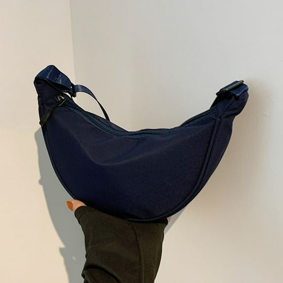 breaise Crossbody Bag Hobo Sling Crescent Bags Women Men Trendy Small Shoulder Bag Purse Dumpling Casual Handbag Adjustable Strap