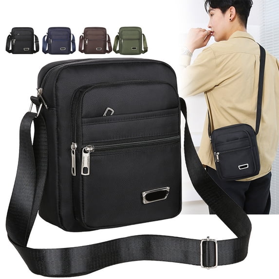 breaise Crossbody Bags for Men Women Travel Shoulder Bag Casual Messenger Handbag for Work Hiking Traveling