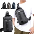 thumbnail image 1 of breaise Crossbody Sling Bag for Women Men Anti Theft Cross Body Fanny Pack Belt Bag Purse, 1 of 7