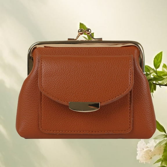 breaise Cute Floral Buckle Coin Purses Vintage Pouch Kiss-lock Change Purse Wallets