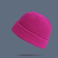 thumbnail image 1 of breaise Fisherman Beanie for Women Men Ribbed Cuffed Winter Hat Warm Stretchy Docker Skull Cap Rolled Brim Unisex Knitted Watch Daily Headwear, 1 of 1