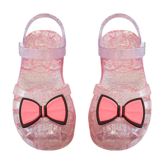 breaise Flats Mary Jane Dance Party Cosplay Shoes Trendy Princess Sandals for Little Girls Toddler Close Toe Beach Flat-Sandals