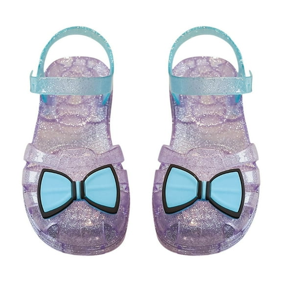 breaise Flats Mary Jane Dance Party Cosplay Shoes Trendy Princess Sandals for Little Girls Toddler Close Toe Beach Flat-Sandals