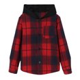 thumbnail image 1 of breaise Girl Boy Button Down Shirt Kid Flannel Shirt Toddler Buffalo Plaid Shirt Boys Western Shirts Long Sleeve Father Son Shirt, 1 of 5