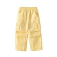 thumbnail image 1 of breaise Girls Baggy Cargo Pants Lightweight Wide Leg Streetwear with Pockets Kids Jogger Trouser 5-16 Years, 1 of 3