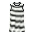 thumbnail image 1 of breaise Girls Boys Stripe Tank Tops Active Solid Athletic Sleeveless Shirt Summer Tank Top Round-Neck Camisoles for Gymnastics, 1 of 9