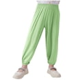 thumbnail image 1 of breaise Girls Cotton Pajamas Pants Loose Fit Joggers Sweatpants Pants Lounge Workout Yoga Boho Clothes with Pockets, 1 of 7