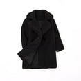 thumbnail image 1 of breaise Girls Dress Coat Kids Winter Warm Fleece Jacket Long Sleeve Button Trench Coat Pocket Long Peacoat Outerwear 2-7 Years, 1 of 5