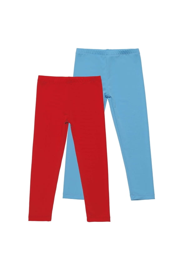 Girls Leggings Cotton Leggings for Toddler Footless Girls Pants Stretchy Baby Girl's Pants Infant Basic Leggings