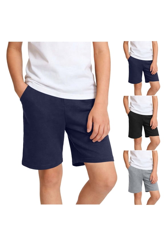 Girls School Uniform Bermuda Shorts,Pull-on Stretchy Casual Shorts 2026 Summer Hiking Joggers