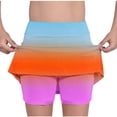 thumbnail image 1 of breaise Girls Sport Skirts High Waist Athletic Mini Skorts Kids Tie Dye A Line Pleated Tennis Golf Skirts, 1 of 6