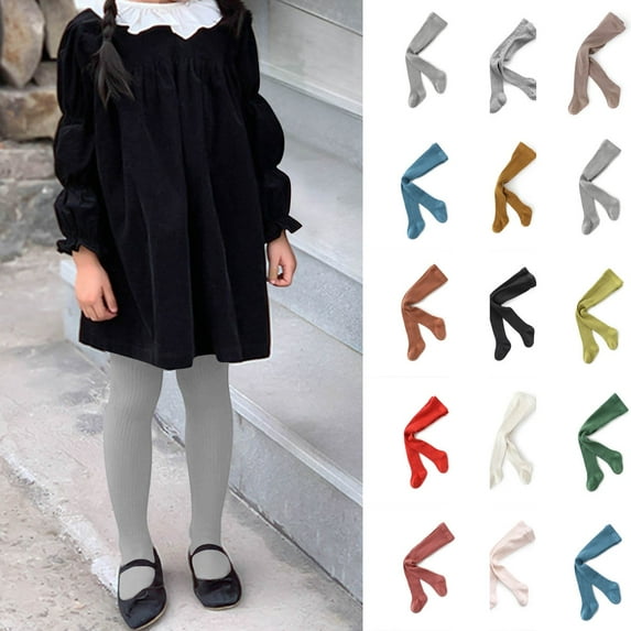 breaise Girls Tights Socks Girls' Outerwear Pantyhose Winter Warm Thermal Thick Leggings Under Dress