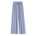 thumbnail image 1 of breaise Girls Wide Leg Pants with Pocket High Waisted Lounge Palazzo Pant Kids Loose Solid Jogger Pants, 1 of 4