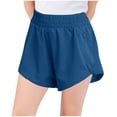 thumbnail image 1 of breaise Girls and Toddlers Active Running Shorts Elastic High Waisted with Pockets,Sporty Workout Quick Dry Athletic Shorts, 1 of 7