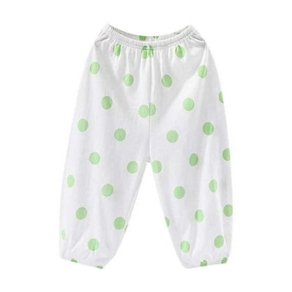 breaise Infant and Toddler Cotton Pants Boy Girl Cute Print Pants Cozy Jogger Pant