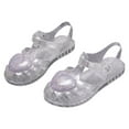 thumbnail image 1 of breaise Jelly Shoes for Girls, Children's Fishermen Sandals Princess Birthday Sandals for Little Girls, Toddler Glitter Sandals, 1 of 3