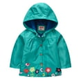 thumbnail image 1 of breaise Kids Baby Boys Cute Fall Coat Outwear Infant Toddler Hoodie Hooded Zip-up Thin Jacket Long Sleeve Windbreaker Lightweight Coat Windproof Clothes1-5T, 1 of 3