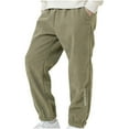 thumbnail image 1 of breaise Kids Corduroy Sweatpants Casual High Waisted Cargo Pants 2025 Baggy Sweatpant Sport Active Workout Jogger Pants with Pocket, 1 of 3