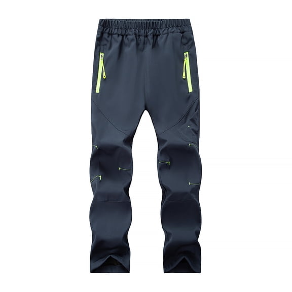 breaise Kids Snow Ski Pants Hiking Boys Girls Outdoor Waterproof Windproof Fleece Warm Snowboard Pants Warm Softshell Snow Pants