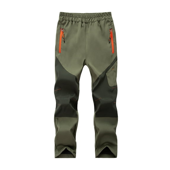 breaise Kids Snow Ski Pants Hiking Boys Girls Outdoor Waterproof Windproof Fleece Warm Snowboard Pants Warm Softshell Snow Pants