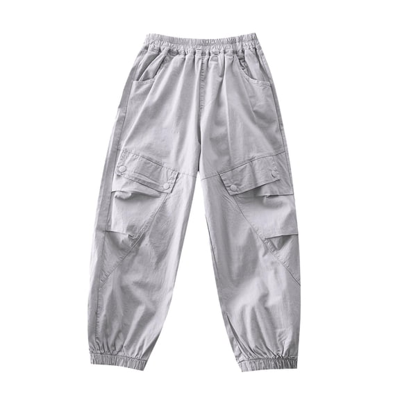breaise Kids and Toddlers' Cargo Parachute Pant Summer Loose Quick Drying Sweatpants Elastic Jogger Pants