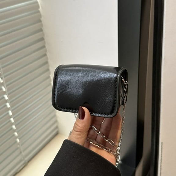 breaise Ladies Mini Shoulder Bag Preppy Style Female Crossbody Bag Retro Handbag Solid Saddle Purse