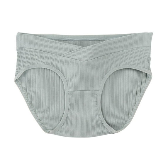 breaise Maternity Underwear Seamless,Women Pregnancy Postpartum Panties Under Bump Maternity Underwear Cotton