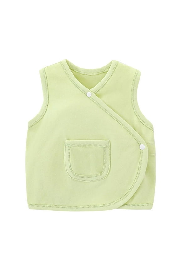 Newborn Side snap Shirts for Baby Girls & Boys,Side Snap Sleeveless Shirt Unisex Newborn Girls Boys Kimono Tee Shirts Top