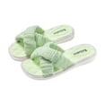 thumbnail image 1 of breaise Open-Toe Bow Slippers for Girls Non-Slip Indoor Slide Quick Drying Slip-on Beach Slides, 1 of 2