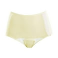 thumbnail image 1 of breaise Post Surgery Briefs Womens Tearaway Underwear Reusable Incontinence Underpants XXL Yellow, 1 of 3