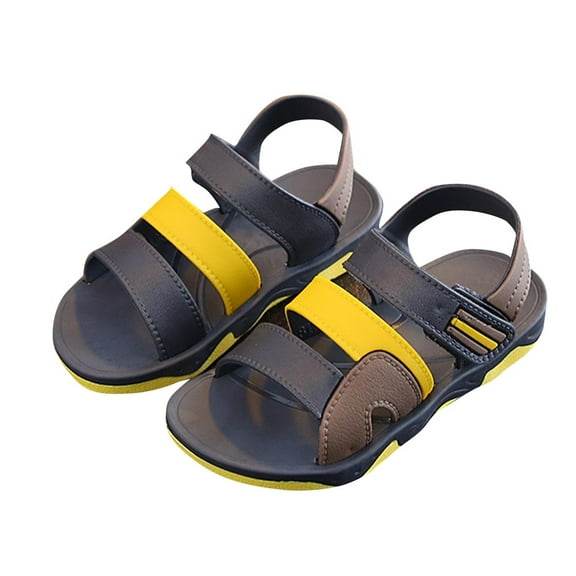 breaise Sandals for Boys 2025，Summer Boys Sandals Beach Outdoor Kids Buckle Boys Slides Shoes Lightweight Pool Hiking Walking Sports Sandals
