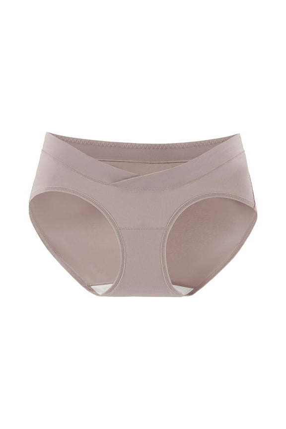 Seamless Maternity Panties Women Hide Belly Support Panties Cotton Pregnancy Underwear