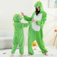 thumbnail image 1 of breaise Sherpa Jumpsuit for Women Fuzzy Pajamas Long Sleeve Adult Onesie Winter Thicked Rompers Sleepwear Homewear, 1 of 7