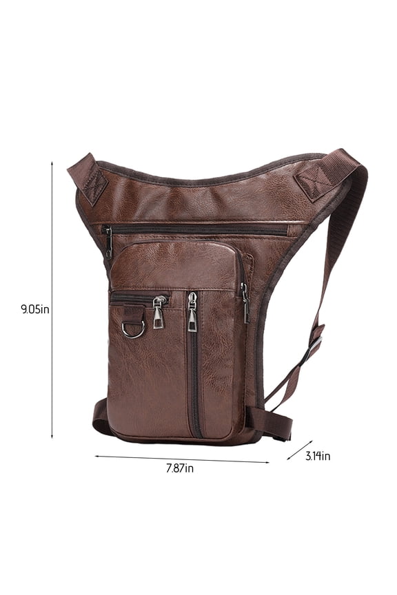 Shoulder Pack Motorcycle Drop Leg Bag Outdoor Waist Pack For Men Women Multi-Purpose Travel Sports Bike Riding Cycling Fishing Camping Hiking Thigh Waist Pouch
